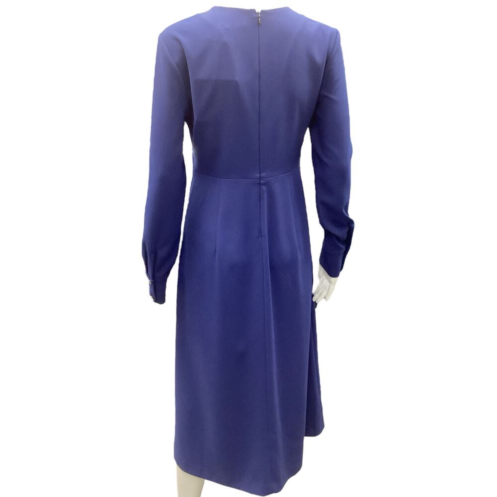 NWT Malej Dress Women’s Size M Eco-Friendly Recycled Polyester Navy Blue - Picture 3 of 5